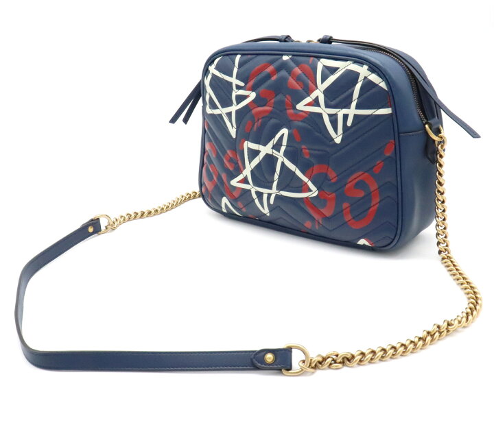 楽天市場】【バッグ】GUCCI グッチ GGマーモント ゴーストプリント 