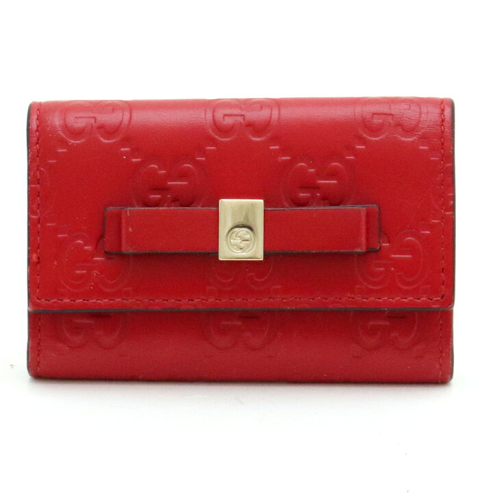 楽天市場】GUCCI グッチ グッチシマ GG柄 6連キーケース リボン  