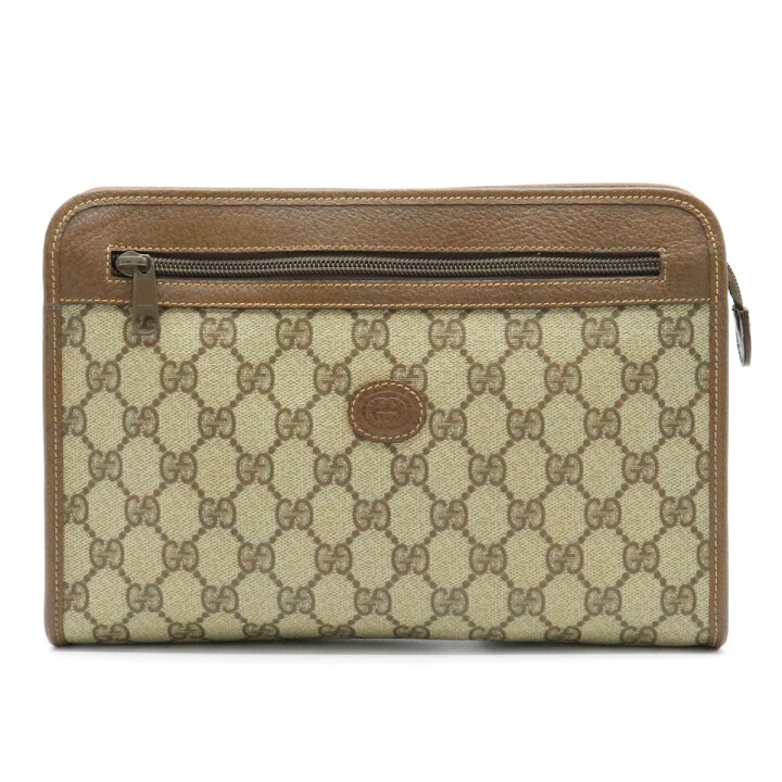 楽天市場】【バッグ】GUCCI グッチ オールドグッチ GGプラス クラッチ 