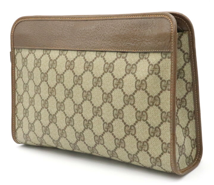 楽天市場】【バッグ】GUCCI グッチ オールドグッチ GGプラス クラッチ 