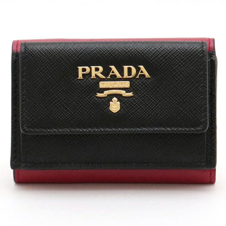 楽天市場】【新品未使用品】【財布】PRADA プラダ コンパクト 
