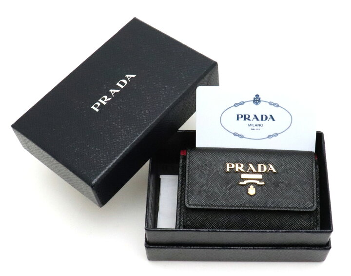 楽天市場】【新品未使用品】【財布】PRADA プラダ コンパクト 