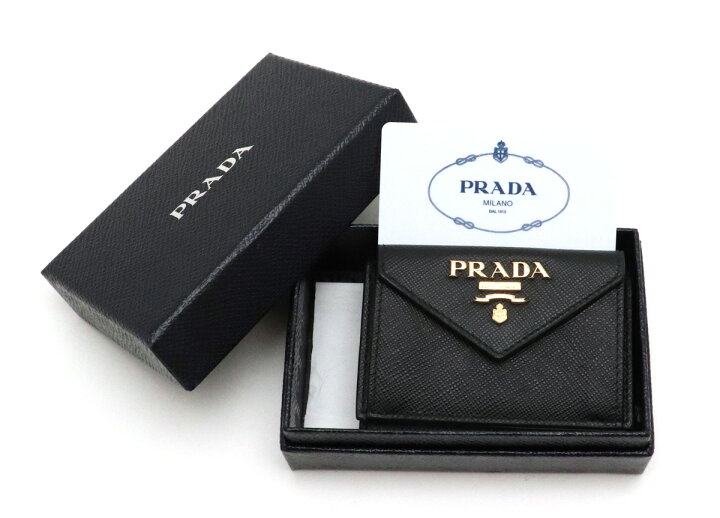 楽天市場】【新品未使用品】【財布】PRADA プラダ コンパクト  