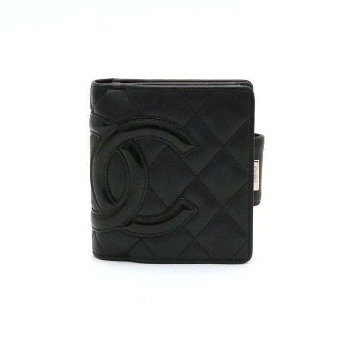 楽天市場】【財布】CHANEL シャネル カンボンライン がま口財布 ガマ口 