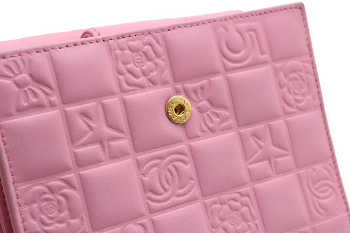 楽天市場】【財布】CHANEL シャネル アイコン 2つ折財布 二つ折り 