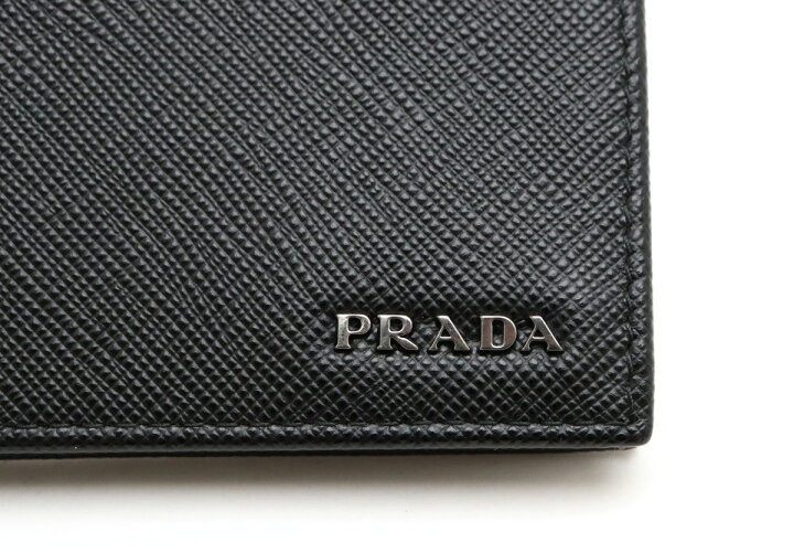 楽天市場】【未使用品】【財布】PRADA プラダ マネークリップ式 2つ折 