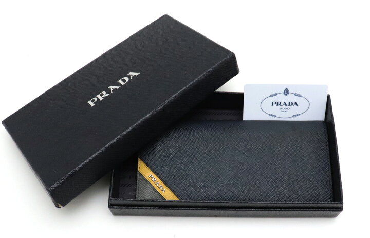 楽天市場】【財布】PRADA プラダ サフィアーノ 2つ折長財布 長財布 