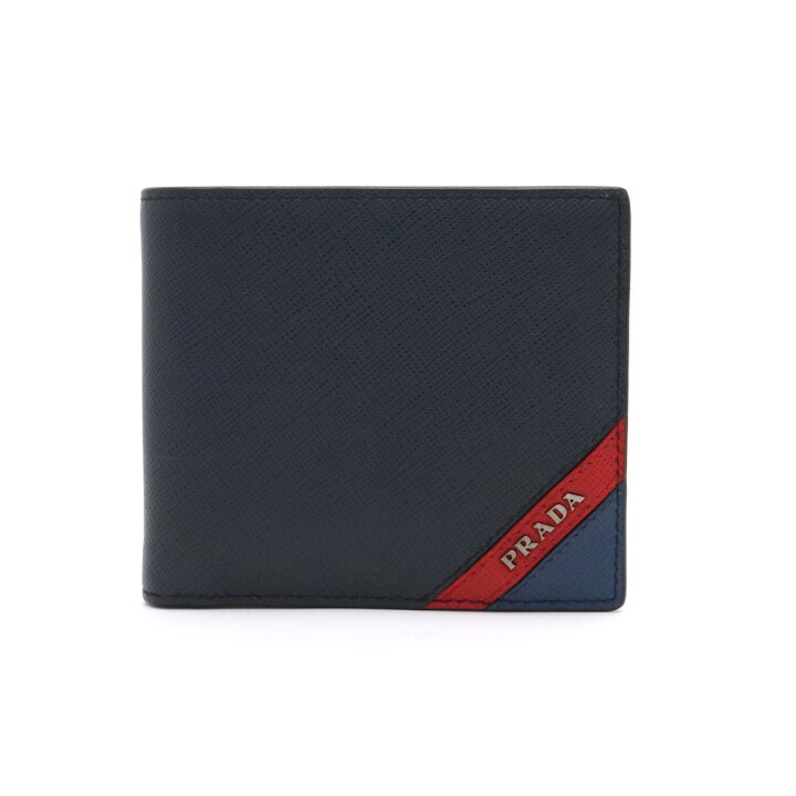 楽天市場】【未使用品】【財布】PRADA プラダ 2つ折り財布 コンパクト  
