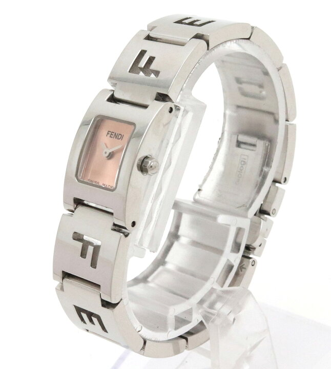 楽天市場】【ウォッチ】FENDI フェンディ ステラ ピンク文字盤 SS  