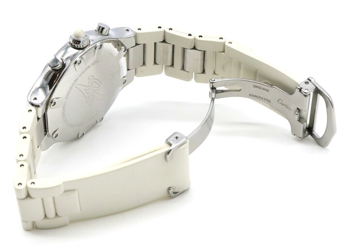 楽天市場】【ウォッチ】Cartier カルティエ マスト21 クロノスカフ 
