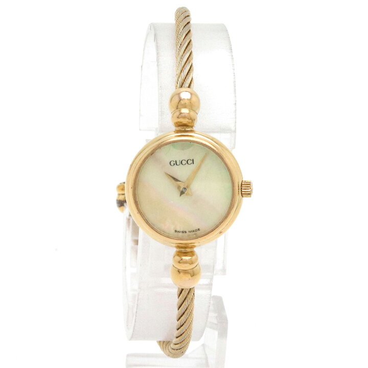 楽天市場】【ウォッチ】GUCCI グッチ バングル ウォッチ ホワイト  