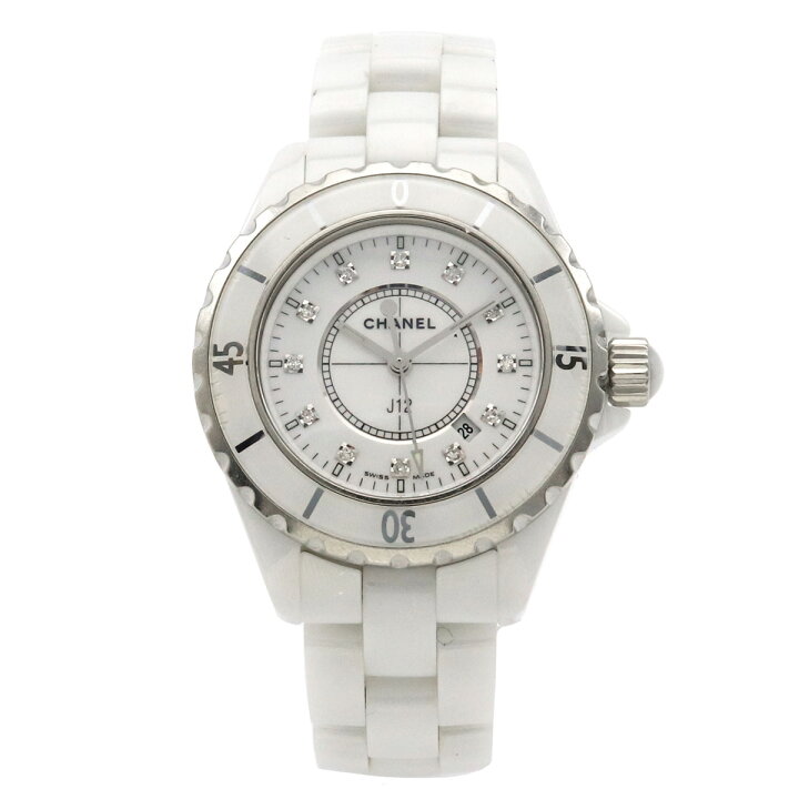楽天市場】【ウォッチ】CHANEL シャネル J12 ホワイト セラミック 白  