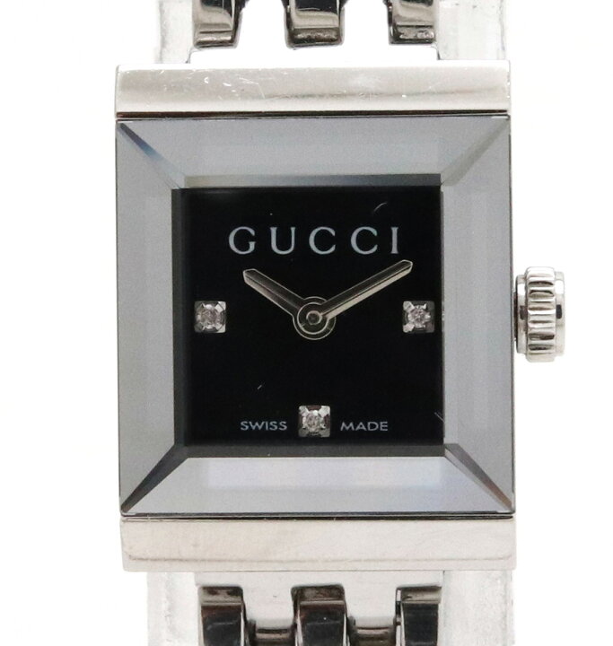 楽天市場】【ウォッチ】GUCCI グッチ Gフレーム コレクション ブラック  