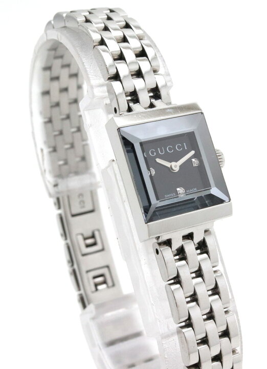 楽天市場】【ウォッチ】GUCCI グッチ Gフレーム コレクション ブラック  