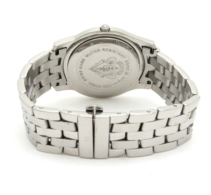 楽天市場】【ウォッチ】GUCCI グッチ シルバーグレー文字盤 デイト  