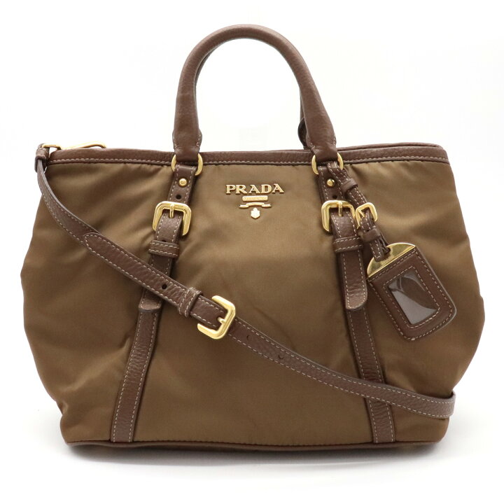 楽天市場】【バッグ】PRADA プラダ 2WAY ハンドバッグ ショルダー 