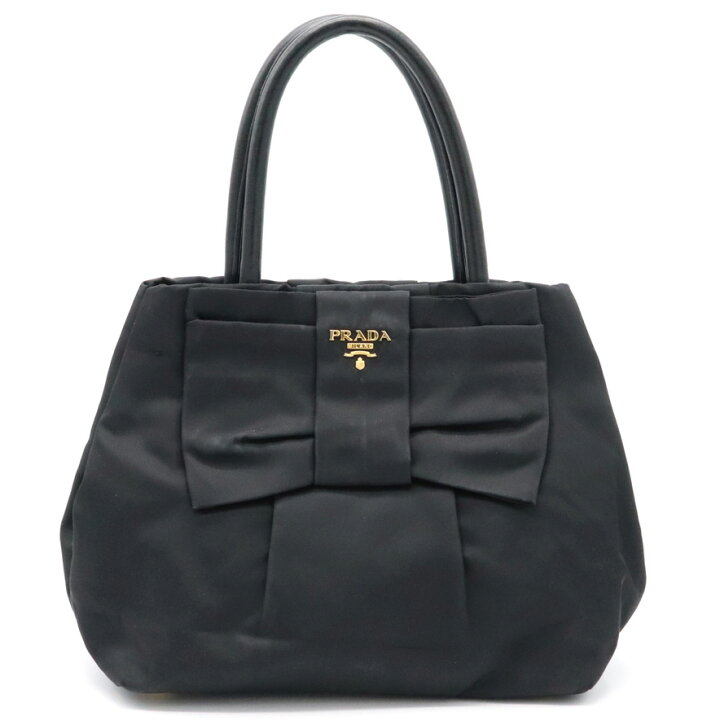 楽天市場】【バッグ】PRADA プラダ ハンドバッグ トートバッグ リボン 