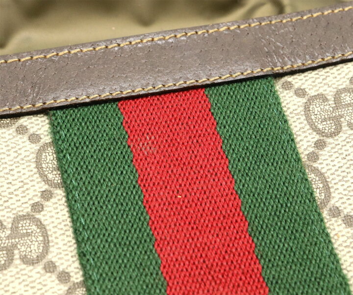 楽天市場】【バッグ】GUCCI グッチ オールドグッチ GGプラス シェリー 