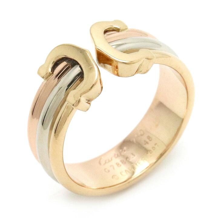 楽天市場】【ジュエリー】【新品仕上げ済】Cartier カルティエ 2C  