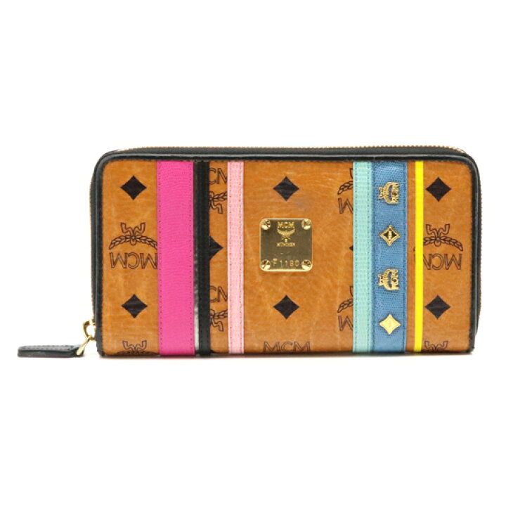 楽天市場】【財布】MCM エムシーエム ロゴグラム ラウンドファスナー 