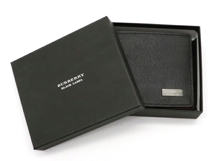 楽天市場】【財布】BURBERRY バーバリー ブラックレーベル 2つ折札入れ  