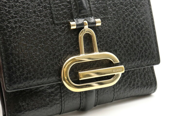 楽天市場】【財布】GUCCI グッチ 2つ折財布 二つ折り ダブルホック W 