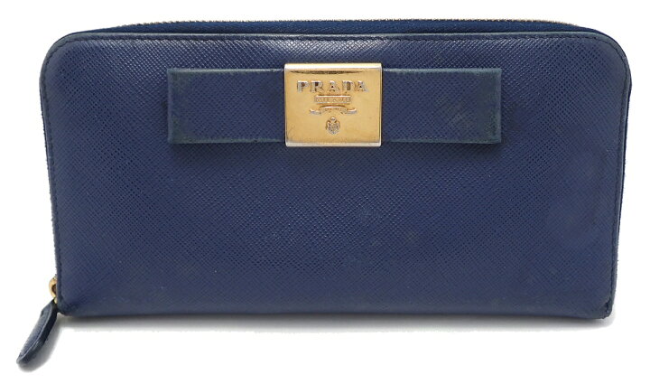楽天市場】【財布】PRADA プラダ ラウンドファスナー 長財布  