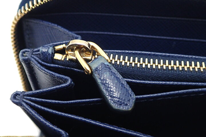 楽天市場】【財布】PRADA プラダ ラウンドファスナー 長財布  