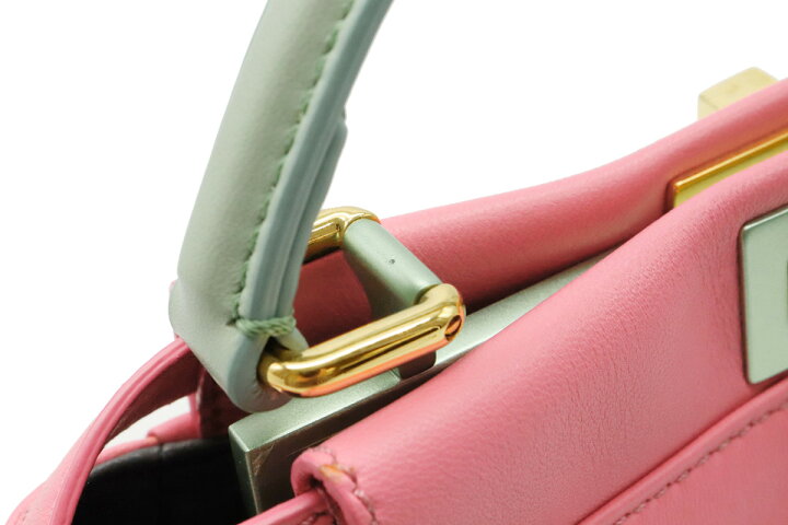 楽天市場】【バッグ】FENDI フェンディ ミニ ピーカブー ハンドバッグ  