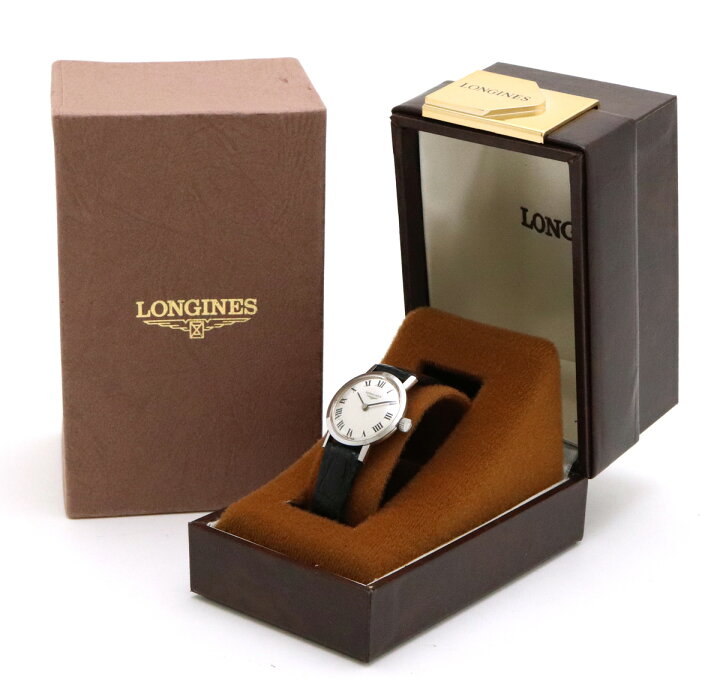 楽天市場】【ウォッチ】【OH済】LONGINES ロンジン 手巻き SS 革ベルト