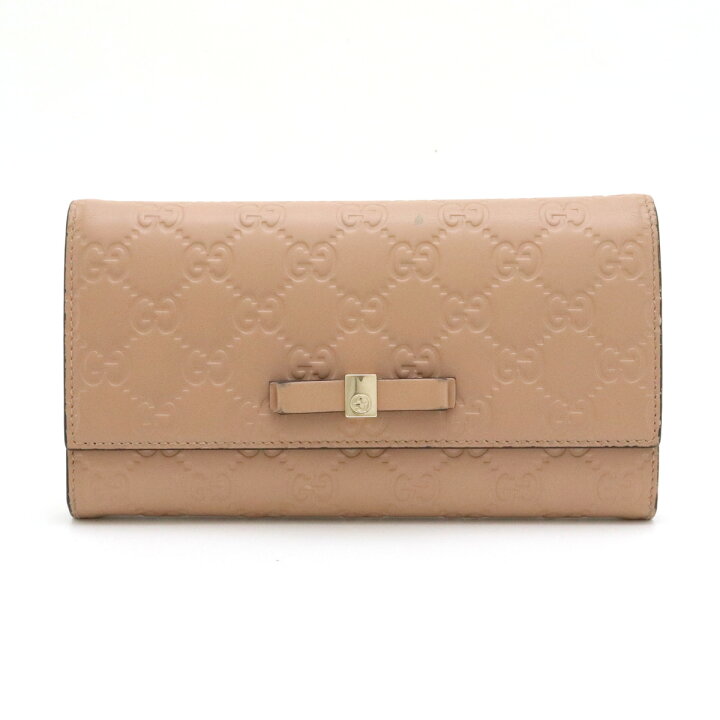 楽天市場】【財布】GUCCI グッチ グッチシマ BOWY リボンモチーフ 2 