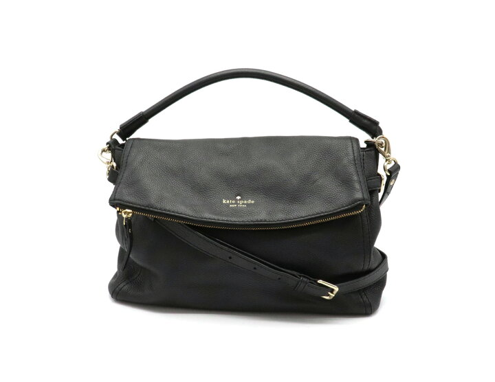 中古】良品 Kate Spade ケイトスペード 2way レザー ハンド ショルダー  