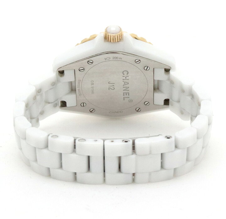 楽天市場】【ウォッチ】CHANEL シャネル J12 ホワイト セラミック PG  