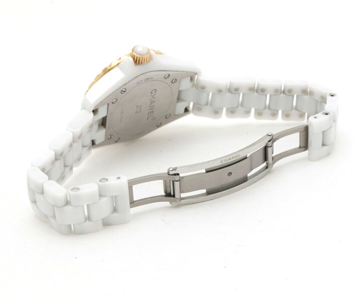 楽天市場】【ウォッチ】CHANEL シャネル J12 ホワイト セラミック PG  
