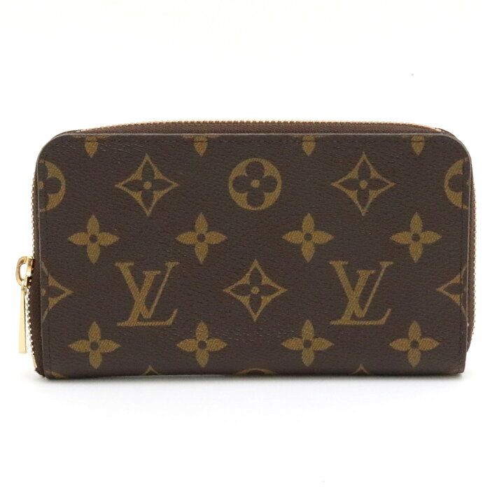 楽天市場】【財布】LOUIS VUITTON ルイ ヴィトン モノグラム ジッピー 