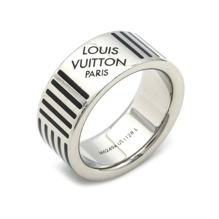 LOUIS VUITTON バーグ LVカラーズ リング メッキ ホワイト（LOUIS  