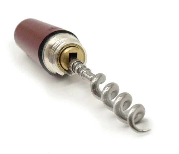 楽天市場】HERMES エルメス ワインオープナー レザー メタル ワイン  