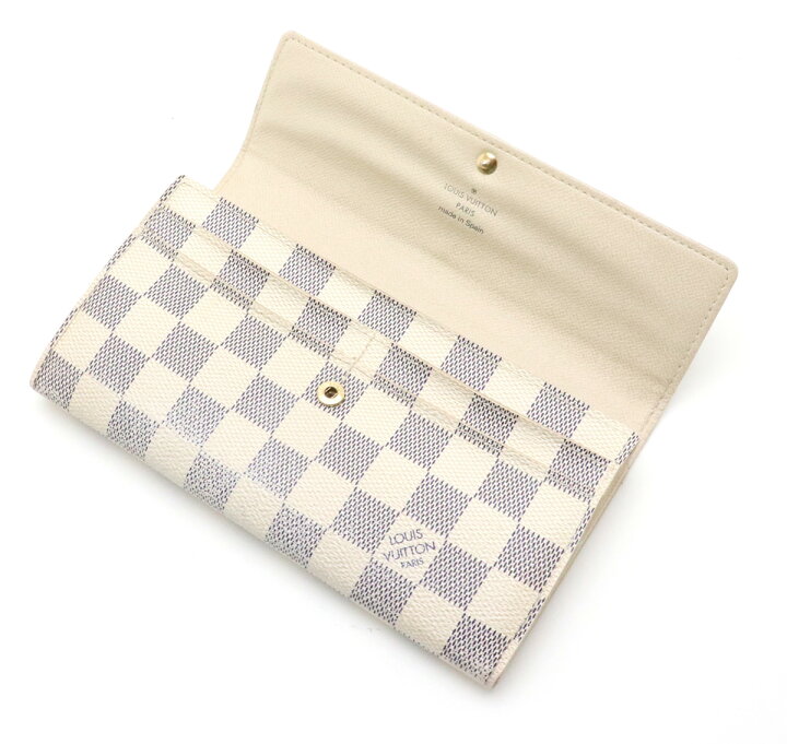 楽天市場】【財布】LOUIS VUITTON ルイ ヴィトン ダミエアズール 