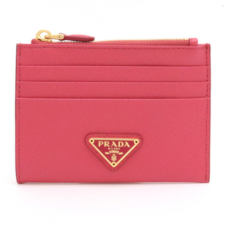 楽天市場】【新品未使用品】PRADA プラダ SAFFIANO TRIANG カード  