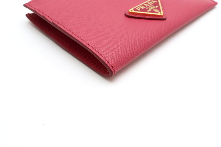 楽天市場】【新品未使用品】PRADA プラダ SAFFIANO TRIANG カード 