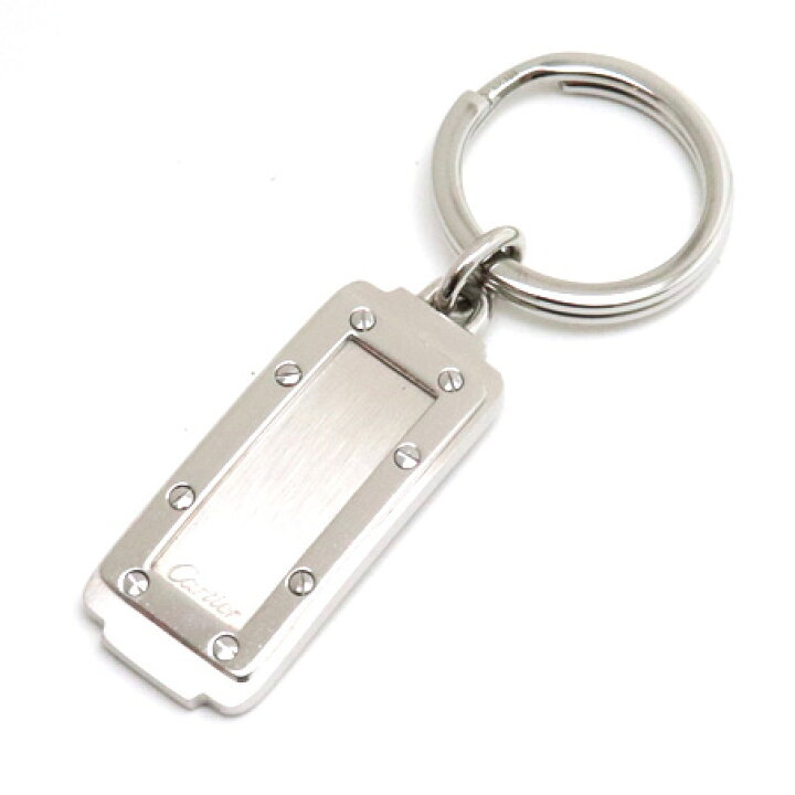 楽天市場】【ジュエリー】Cartier カルティエ サントス キーリング  