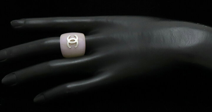 楽天市場】【ジュエリー】CHANEL シャネル カメリア ココマーク リング 