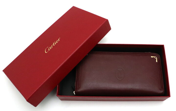 楽天市場】【財布】Cartier カルティエ マスト ライン ラウンド 