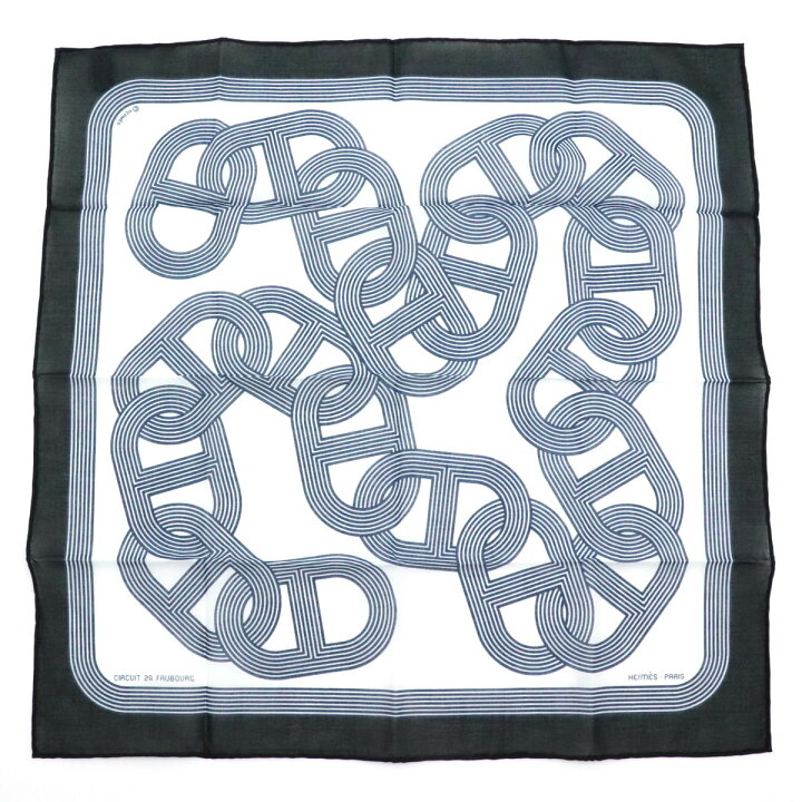 楽天市場】【未使用品】【アパレル】HERMES エルメス ハンカチ CIRCUIT  
