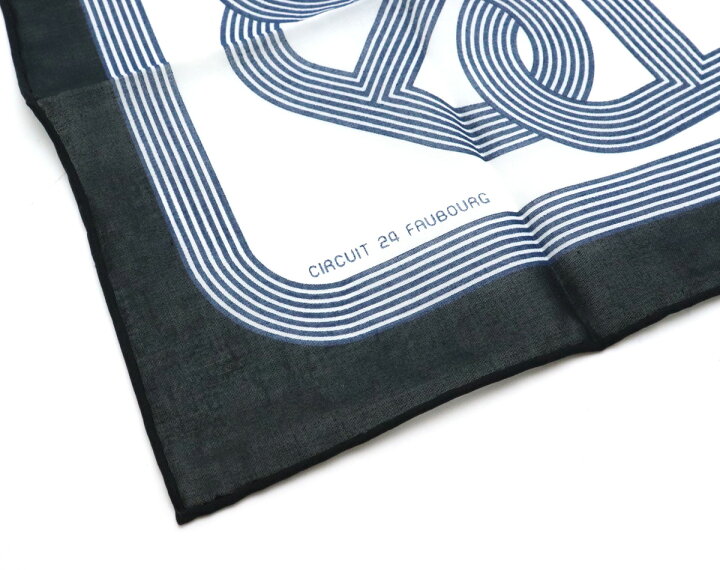 楽天市場】【未使用品】【アパレル】HERMES エルメス ハンカチ CIRCUIT  