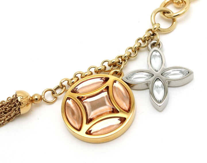 LOUIS VUITTON (ルイヴィトン) ポルトクレ ゴールデンフラワー M64267  