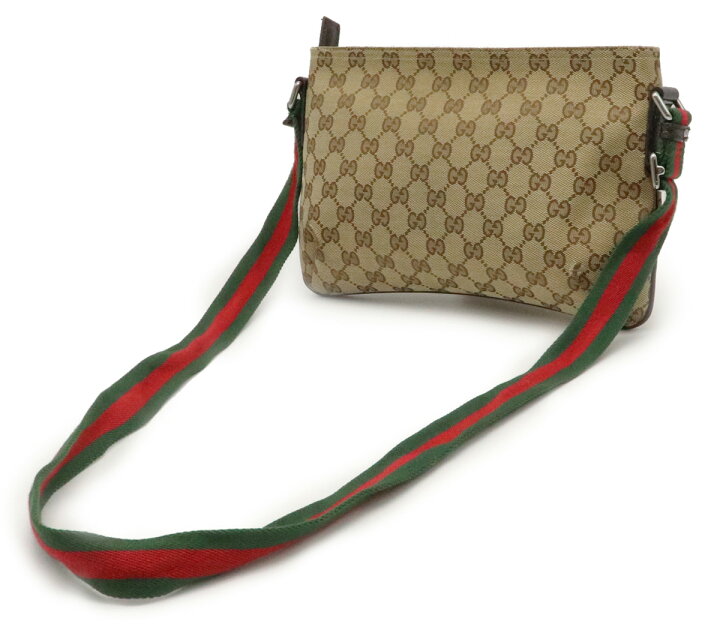 楽天市場】【バッグ】GUCCI グッチ GGキャンバス シェリーライン  