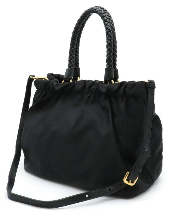 楽天市場】【バッグ】PRADA プラダ ギャザー リボン トートバッグ 