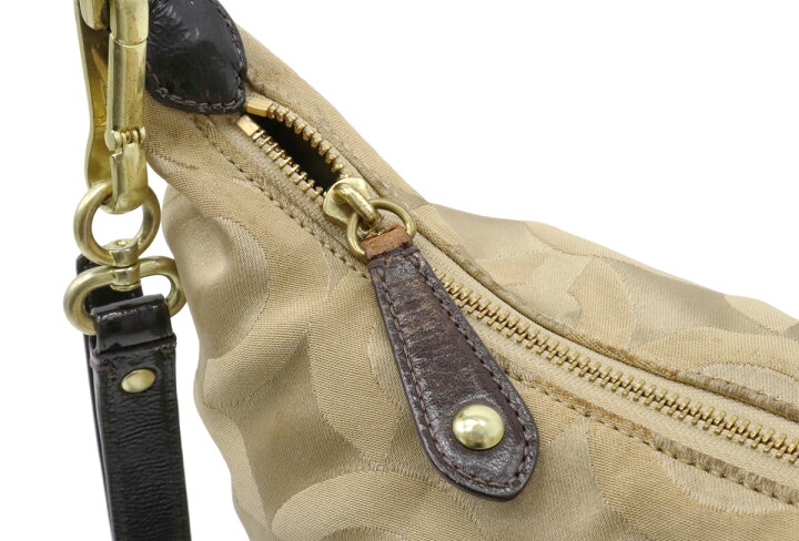 楽天市場】【バッグ】COACH コーチ オプアート ハンドバッグ 