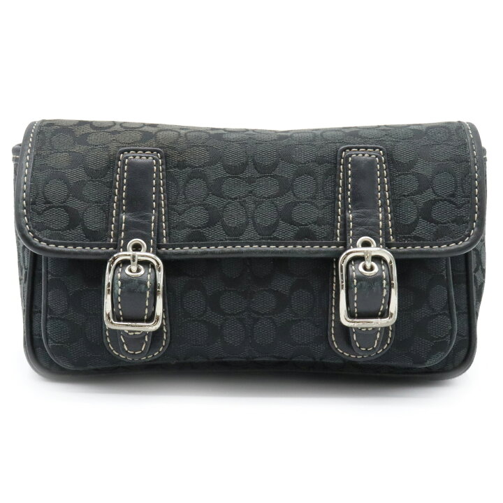 楽天市場】【バッグ】COACH コーチ ミニシグネチャー ウエストポーチ  